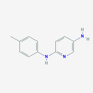 molecular formula C12H13N3 B313976 N-(5-aminopyridin-2-yl)-N-(4-methylphenyl)amine 