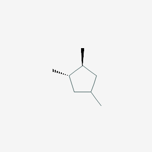 molecular formula C8H16 B031399 Cyclopentane, 1,2,4-trimethyl-, trans,cis- CAS No. 16883-48-0
