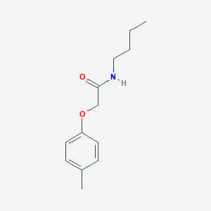 molecular formula C13H19NO2 B313992 N-butyl-2-(4-methylphenoxy)acetamide 