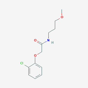 2-(2-chlorophenoxy)-N-(3-methoxypropyl)acetamide