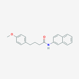 molecular formula C21H21NO2 B313999 4-(4-methoxyphenyl)-N-(naphthalen-2-yl)butanamide 
