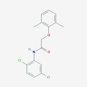 molecular formula C16H15Cl2NO2 B314002 N-(2,5-dichlorophenyl)-2-(2,6-dimethylphenoxy)acetamide 