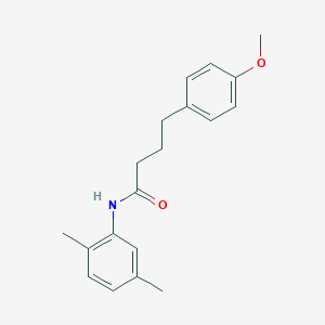 molecular formula C19H23NO2 B314004 N-(2,5-dimethylphenyl)-4-(4-methoxyphenyl)butanamide 