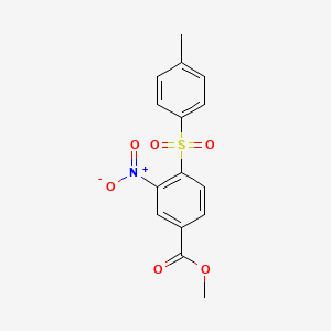 Methyl 4-[(4-methylphenyl)sulfonyl]-3-nitrobenzenecarboxylate