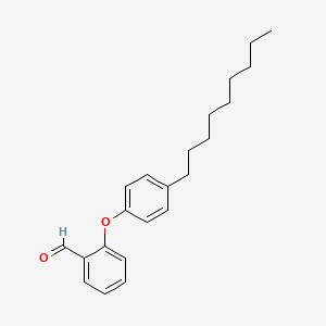 molecular formula C22H28O2 B3140922 2-(4-壬基苯氧基)苯甲醛 CAS No. 478050-19-0