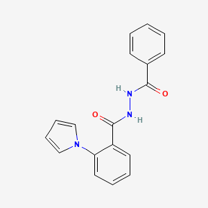 N'-benzoyl-2-(1H-pyrrol-1-yl)benzenecarbohydrazide