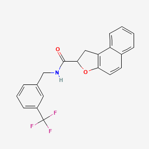 N-[3-(trifluoromethyl)benzyl]-1,2-dihydronaphtho[2,1-b]furan-2-carboxamide