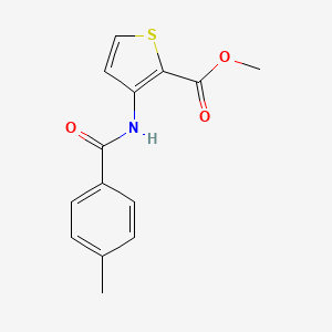 Methyl 3-[(4-methylbenzoyl)amino]-2-thiophenecarboxylate