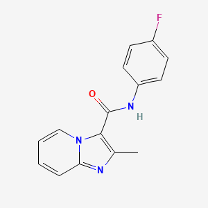 N-(4-fluorophenyl)-2-methylimidazo[1,2-a]pyridine-3-carboxamide