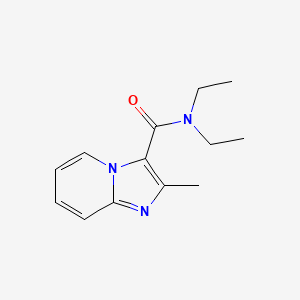 N,N-diethyl-2-methylimidazo[1,2-a]pyridine-3-carboxamide