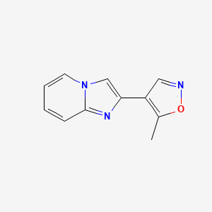 2-(5-Methyl-4-isoxazolyl)imidazo[1,2-a]pyridine