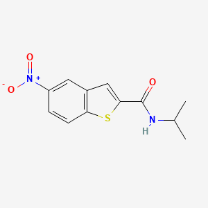 N-isopropyl-5-nitro-1-benzothiophene-2-carboxamide