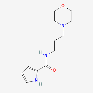 N-(3-morpholinopropyl)-1H-pyrrole-2-carboxamide