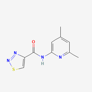 N-(4,6-dimethylpyridin-2-yl)-1,2,3-thiadiazole-4-carboxamide