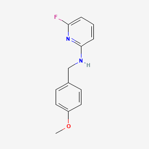 (6-Fluoro-pyridin-2-yl)-(4-methoxy-benzyl)-amine