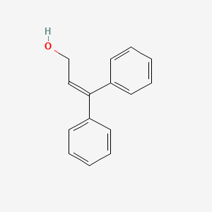 molecular formula C15H14O B3141580 3,3-Diphenyl-2-propene-1-ol CAS No. 4801-14-3