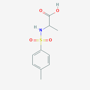 molecular formula C10H13NO4S B3141613 2-[[(4-Methylphenyl)sulfonyl]amino]propanoic acid CAS No. 4816-81-3