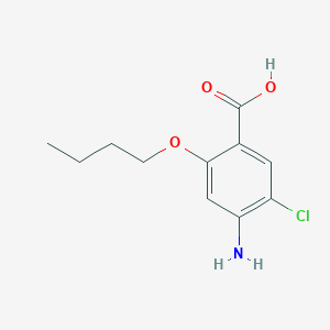 4-Amino-2-butoxy-5-chlorobenzoic acid