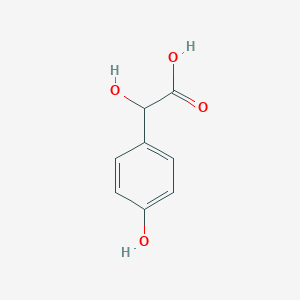 molecular formula C8H8O4 B031418 2-Hydroxy-2-(4-hydroxyphenyl)essigsäure CAS No. 1198-84-1