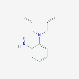 molecular formula C12H16N2 B3141817 N~1~,N~1~-diallyl-1,2-benzenediamine CAS No. 485324-20-7