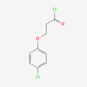 molecular formula C9H8Cl2O2 B3141853 3-(4-氯苯氧基)丙酰氯 CAS No. 4878-06-2