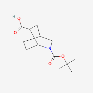 2-(tert-Butoxycarbonyl)-2-azabicyclo[2.2.2]octane-6-carboxylic acid