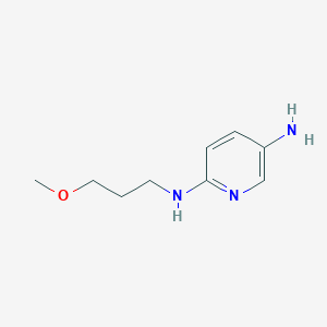 molecular formula C9H15N3O B3141944 N2-(3-甲氧基丙基)吡啶-2,5-二胺 CAS No. 4928-48-7
