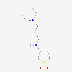 molecular formula C11H24N2O2S B3142018 N-(1,1-dioxothiolan-3-yl)-N',N'-diethylpropane-1,3-diamine CAS No. 496946-96-4