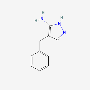 4-benzyl-1H-pyrazol-5-amine