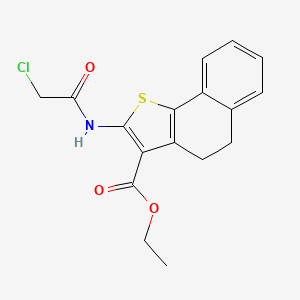 Ethyl 2-[(chloroacetyl)amino]-4,5-dihydronaphtho[1,2-b]thiophene-3-carboxylate