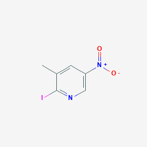 molecular formula C6H5IN2O2 B3142086 2-碘-3-甲基-5-硝基吡啶 CAS No. 49767-15-9