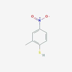 molecular formula C7H7NO2S B3142114 2-Methyl-4-nitrobenzenethiol CAS No. 497855-56-8