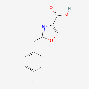 2-(4-Fluorobenzyl)oxazole-4-carboxylic Acid