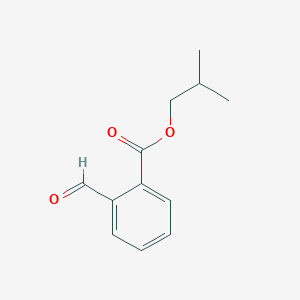 molecular formula C12H14O3 B3142234 2-Methylpropyl 2-formylbenzoate CAS No. 500535-82-0