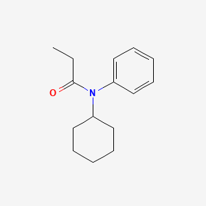 N-cyclohexyl-N-phenylpropanamide