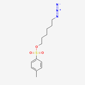 molecular formula C13H19N3O3S B3142250 1-Azido-6-(tosyloxy)hexane CAS No. 500567-77-1