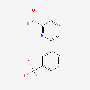 6-(3-(Trifluoromethyl)phenyl)picolinaldehyde