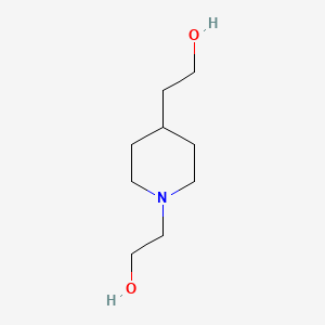 molecular formula C9H19NO2 B3142388 Piperidine-1,4-diethanol CAS No. 50325-75-2