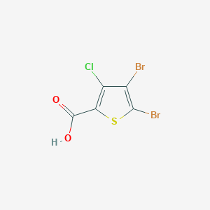 4,5-Dibromo-3-chlorothiophene-2-carboxylic acid