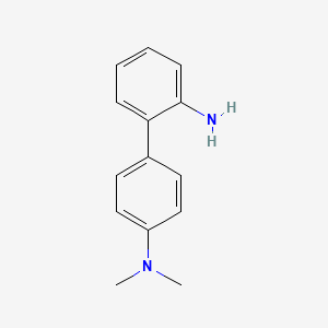 molecular formula C14H16N2 B3142403 n~4~',n~4~'-Dimethyl[1,1'-biphenyl]-2,4'-diamine CAS No. 503536-70-7