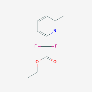 Ethyl Difluoro(6-methylpyridin-2-yl)acetate
