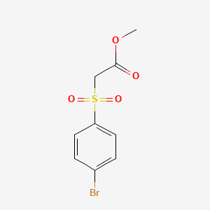 Methyl 2-(4-bromobenzenesulfonyl)acetate