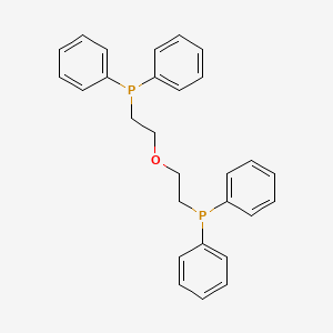 molecular formula C28H28OP2 B3142459 2-(2-Diphenylphosphanylethoxy)ethyl-diphenylphosphane CAS No. 50595-38-5