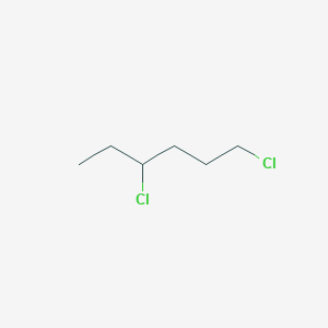 molecular formula C6H12Cl2 B3142468 1,4-Dichlorohexane CAS No. 50635-35-3