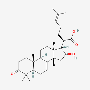 molecular formula C30H46O4 B3142474 苦楝酸 CAS No. 50656-67-2