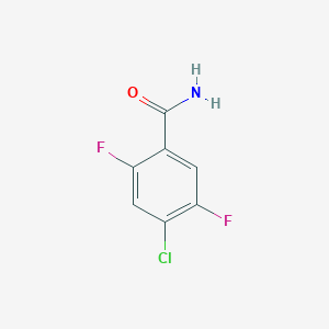 4-Chloro-2,5-difluorobenzamide