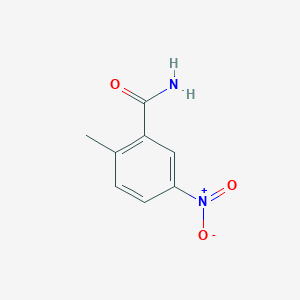 molecular formula C8H8N2O3 B3142601 2-甲基-5-硝基苯甲酰胺 CAS No. 50825-99-5