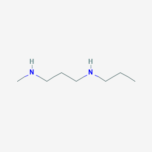 molecular formula C7H18N2 B3142621 N1-甲基-N3-丙基-1,3-丙二胺 CAS No. 50910-71-9
