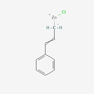 Chlorozinc(1+);prop-1-enylbenzene