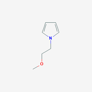 molecular formula C7H11NO B3142657 1-(2-methoxyethyl)-1H-pyrrole CAS No. 50966-73-9